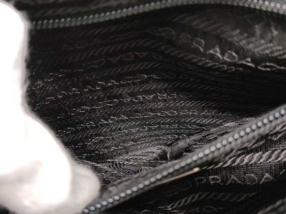 PRADA nylon tote bag with triangle logo