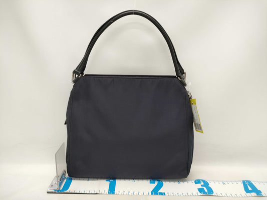 PRADA nylon tote bag with triangle logo