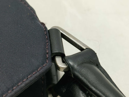 PRADA nylon tote bag with triangle logo