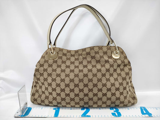 GUCCI GG Canvas 121023 Handbag Tote Bag