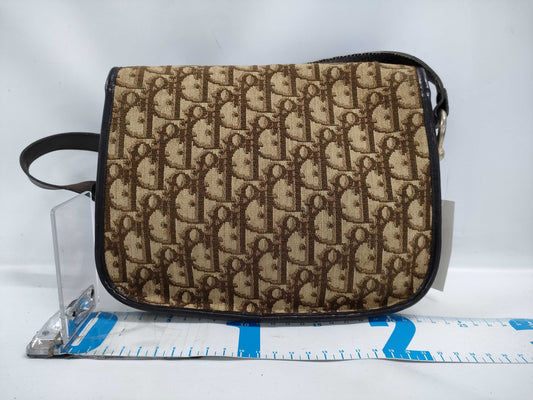 Dior Trotter Vintage Logo Shoulder Bag