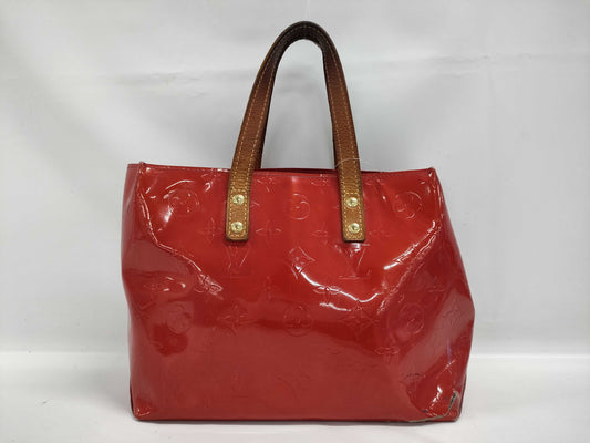 LOUIS VUITTON Vernis Reed PM Handbag
