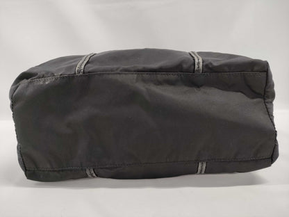 PRADA nylon tote bag with logo
