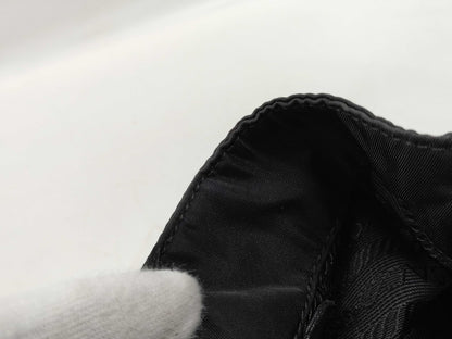 PRADA nylon tote bag with logo