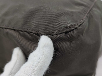 PRADA Nylon Tote Bag Khaki Tote Bag