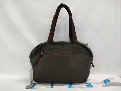 PRADA Nylon Tote Bag Khaki Tote Bag