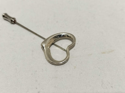 Tiffany & Co. Open Heart Pin Brooch