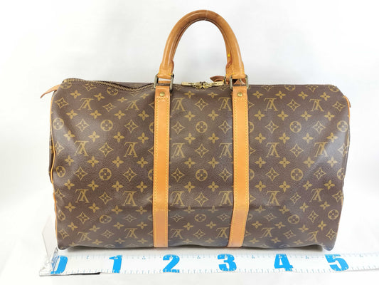 LOUIS VUITTON VI882 Monogram M41426 Keepall 50 Boston Bag