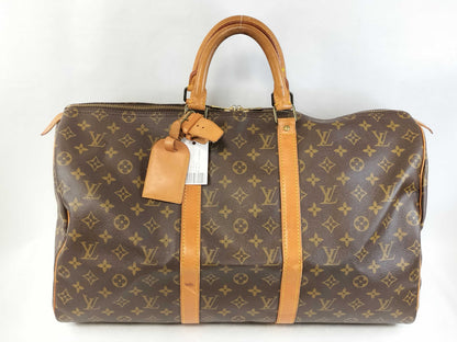 LOUIS VUITTON VI882 Monogram M41426 Keepall 50 Boston Bag