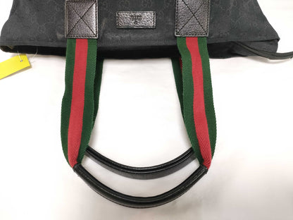 GUCCI GG Canvas Sherry 131230 Tote Bag