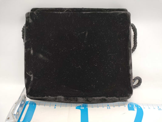 GIVENCHY Saxe Shoulder Bag in Velvet with Vintage Print