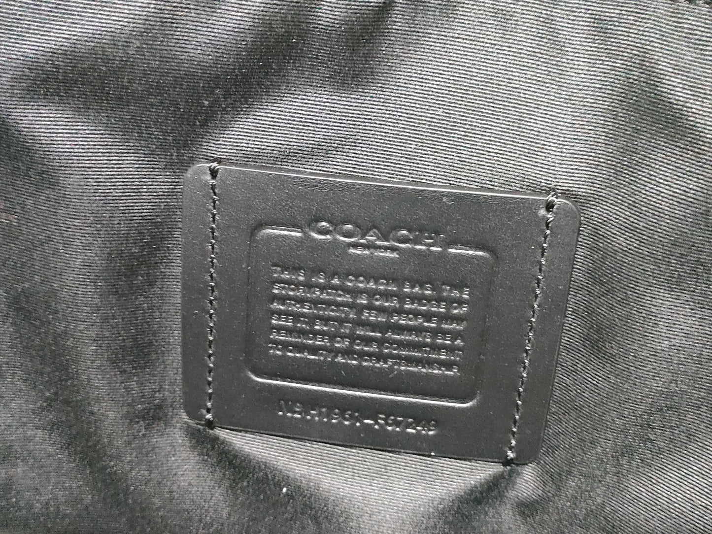 COACH Signature Body Bag Bag