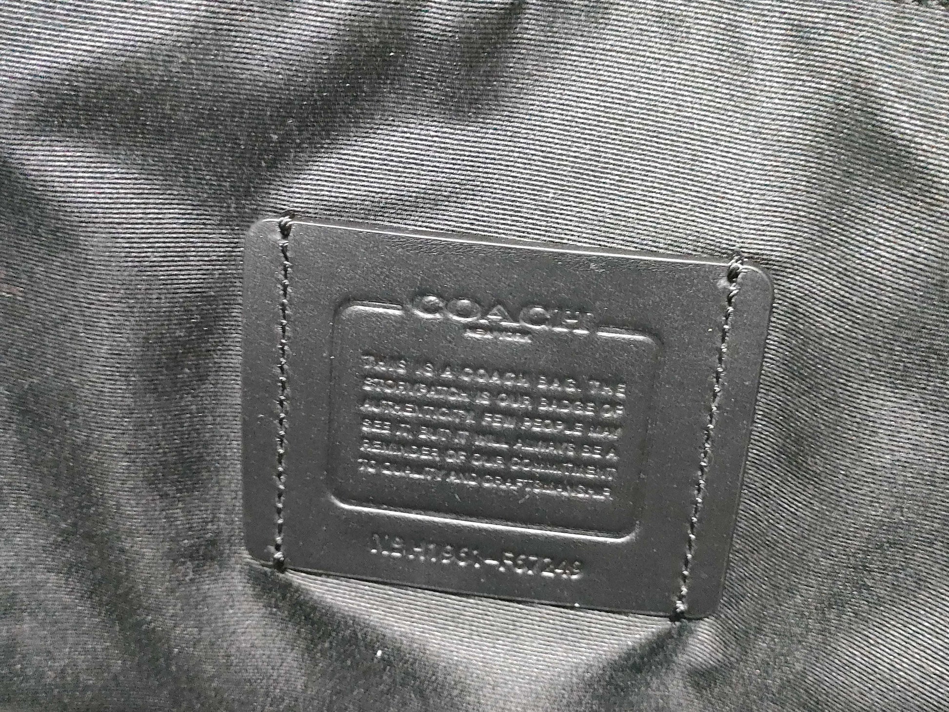 COACH Signature Body Bag Bag