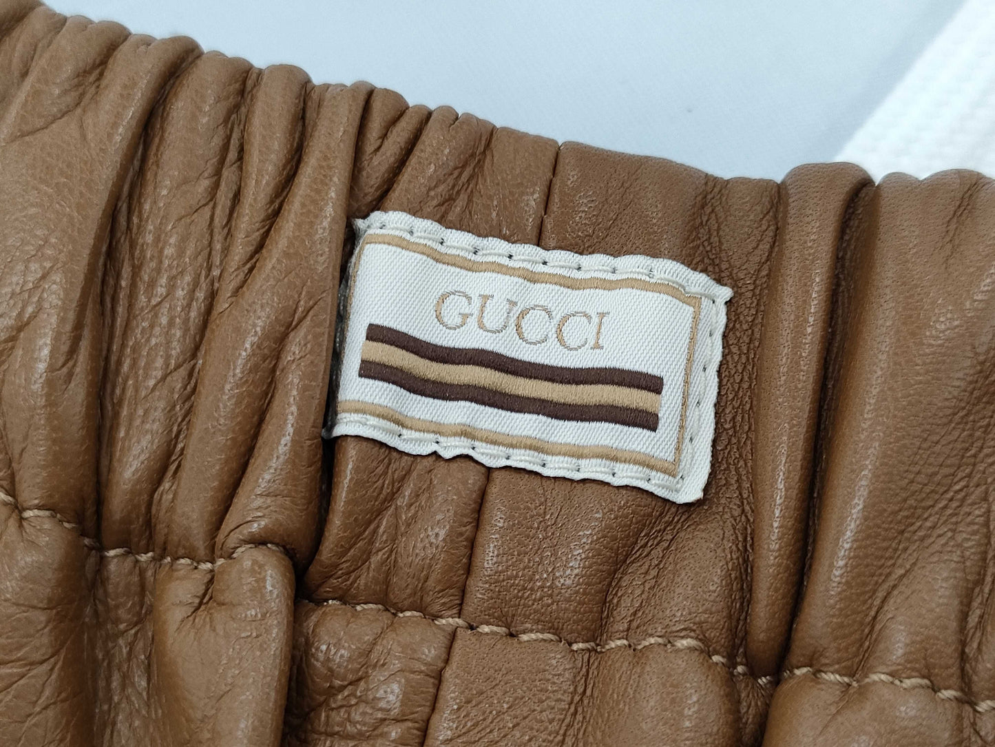 GUCCI Leather Pants