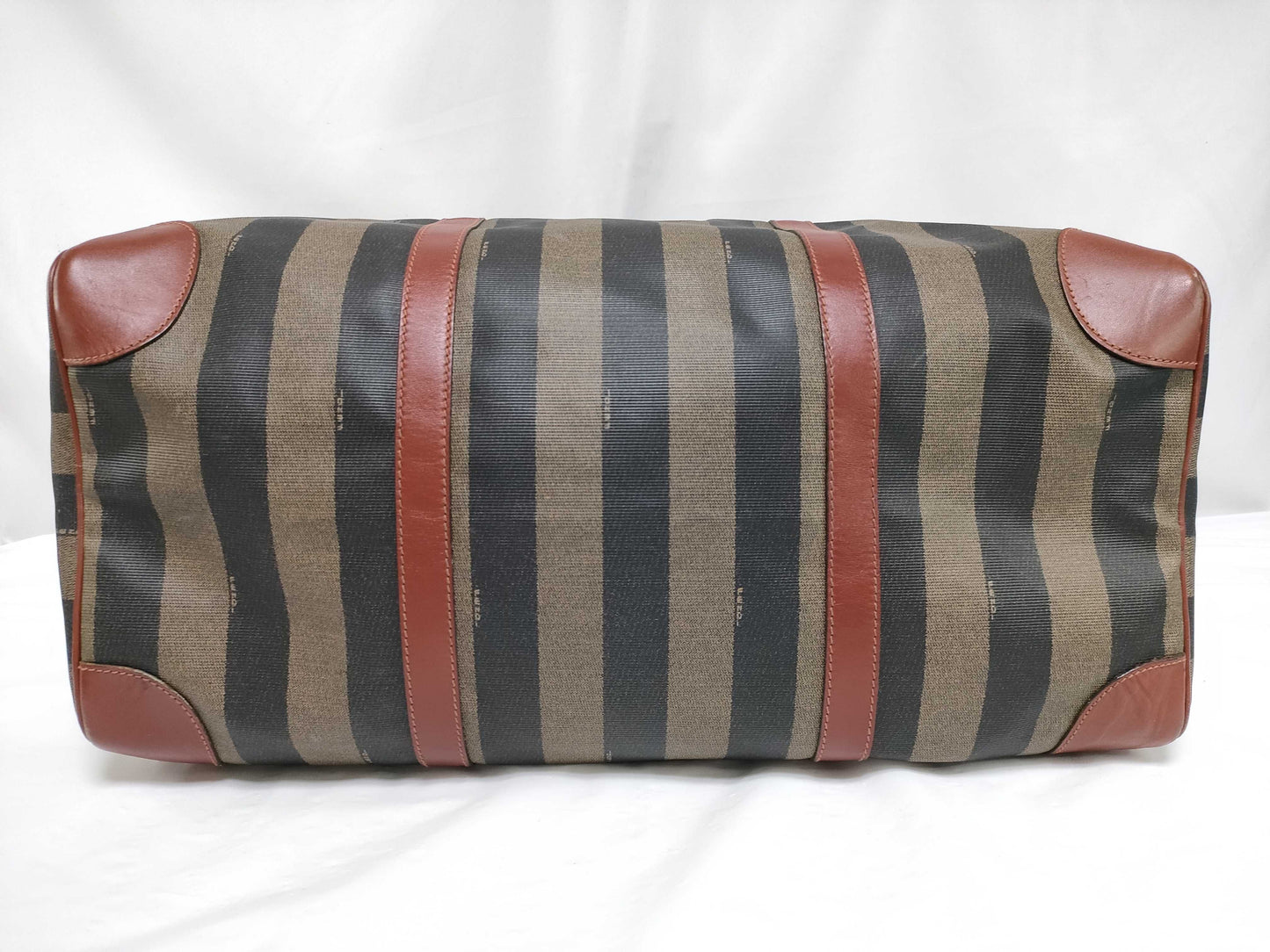 FENDI Pecan Print Boston Bag 2-Way Boston Bag