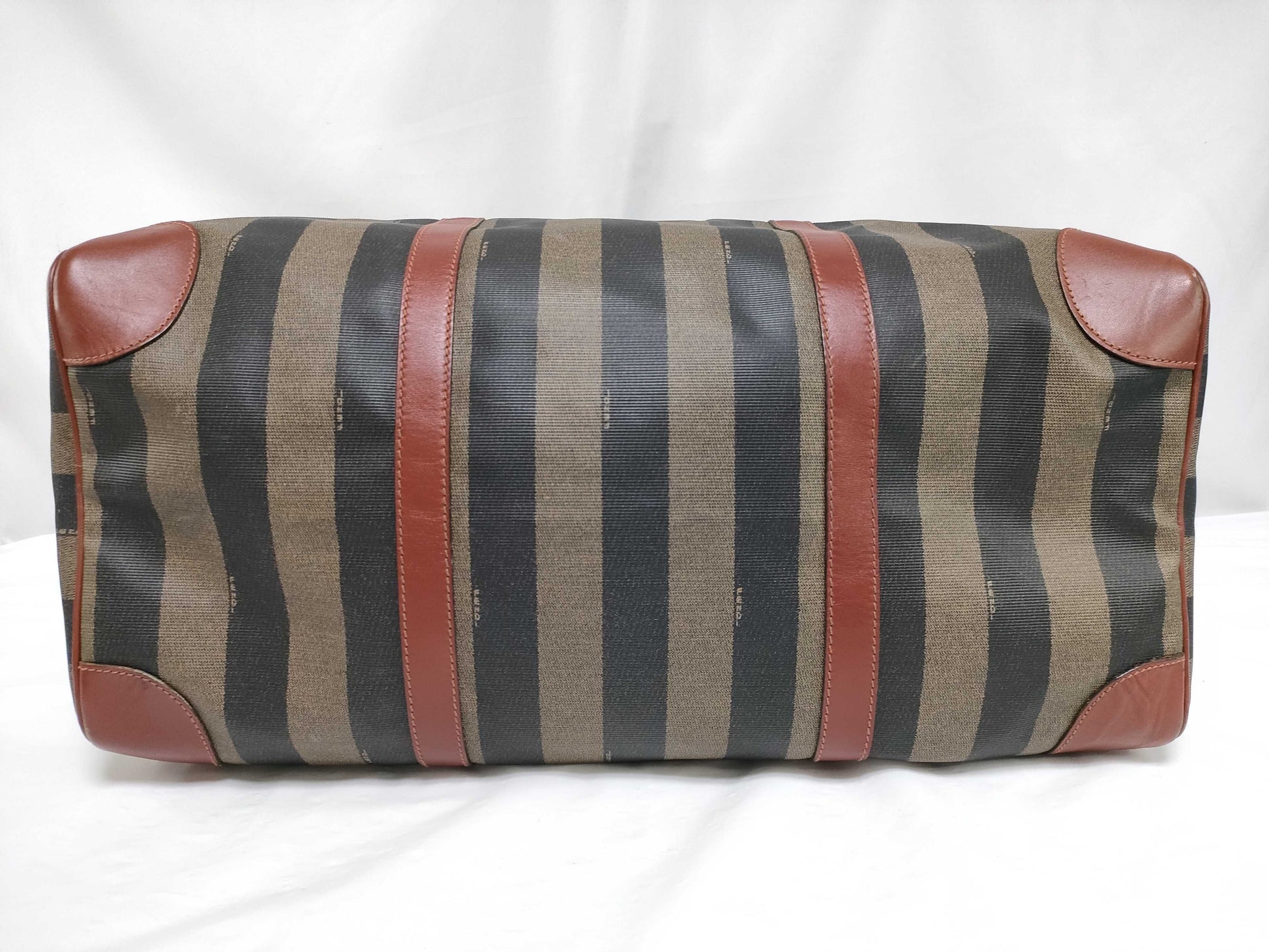 FENDI Pecan Print Boston Bag 2-Way Boston Bag