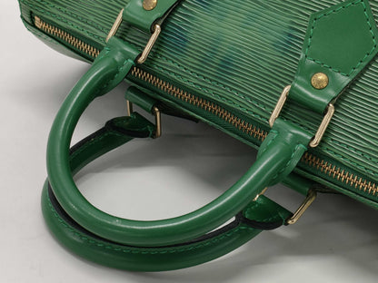 LOUIS VUITTON VI0925 Epi M43014 Speedy 25 Green Handbag