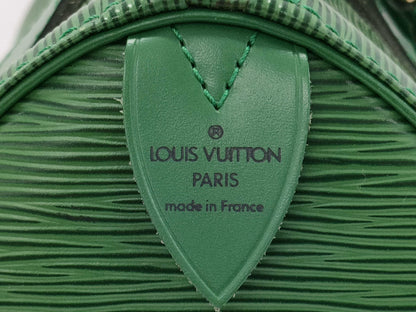 LOUIS VUITTON VI0925 Epi M43014 Speedy 25 Green Handbag