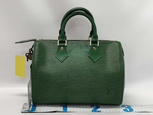 LOUIS VUITTON VI0925 Epi M43014 Speedy 25 Green Handbag