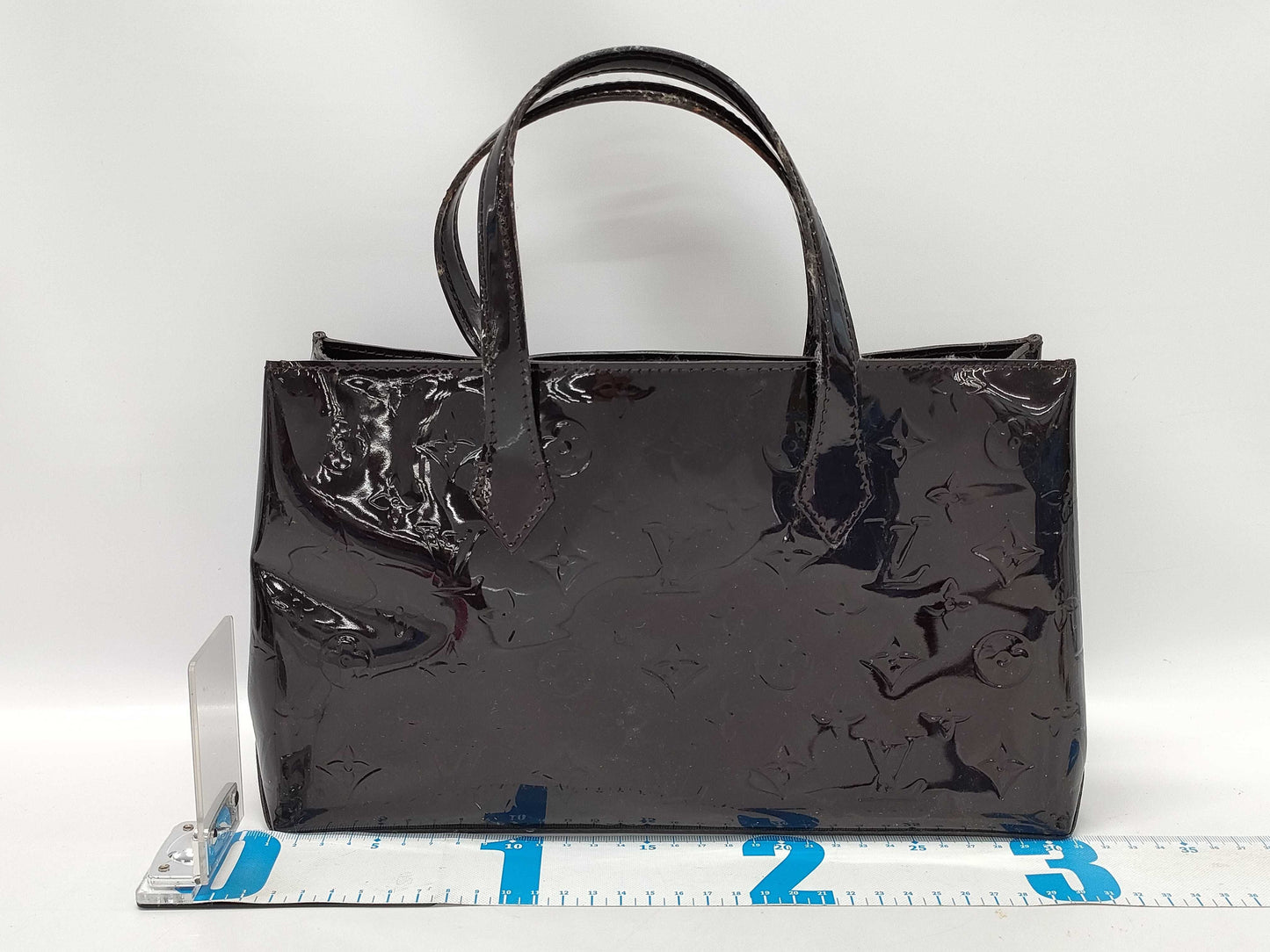 LOUIS VUITTON Unknown Vernis M93641 Wilshire PM Handbag
