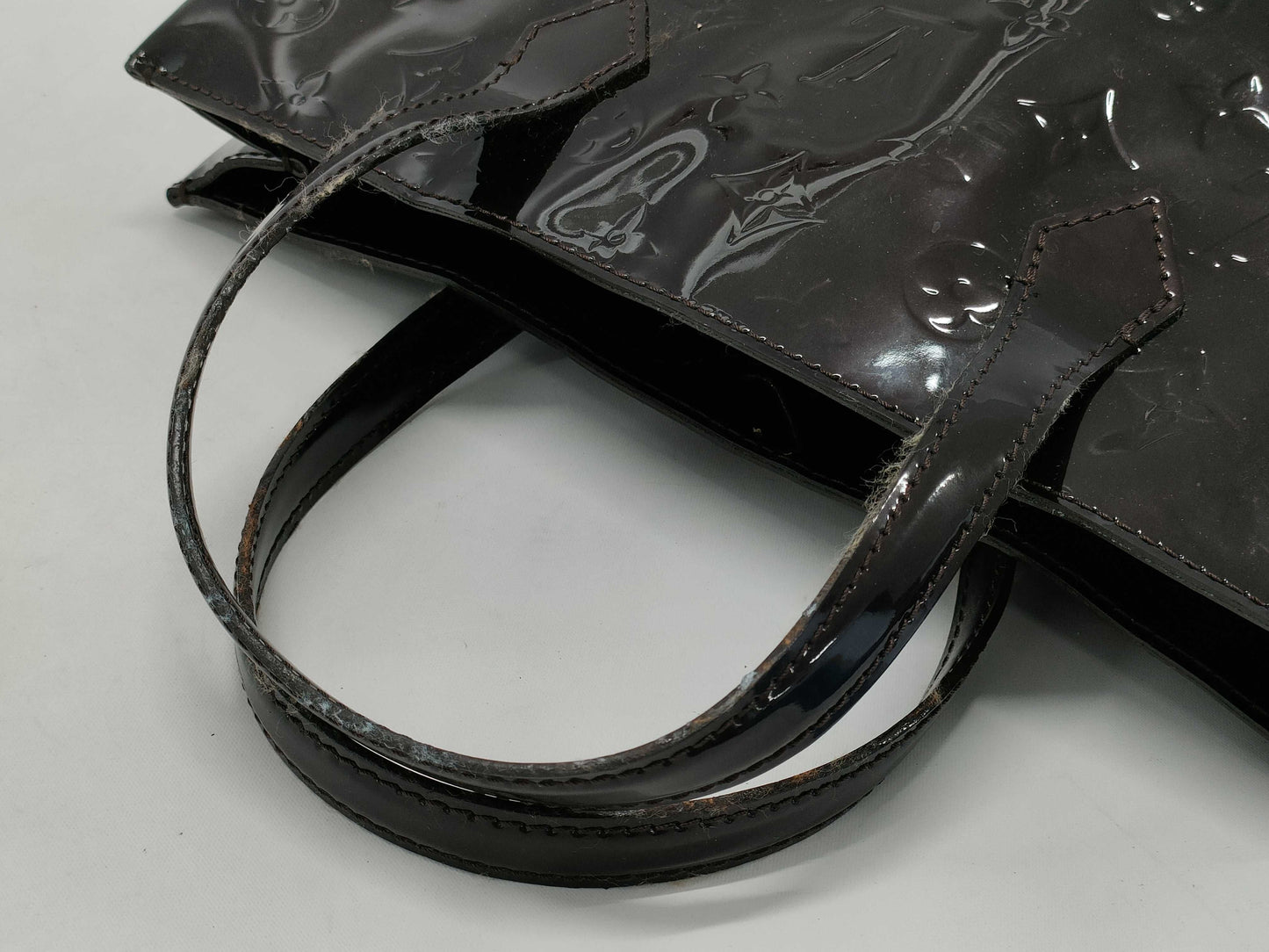 LOUIS VUITTON Unknown Vernis M93641 Wilshire PM Handbag