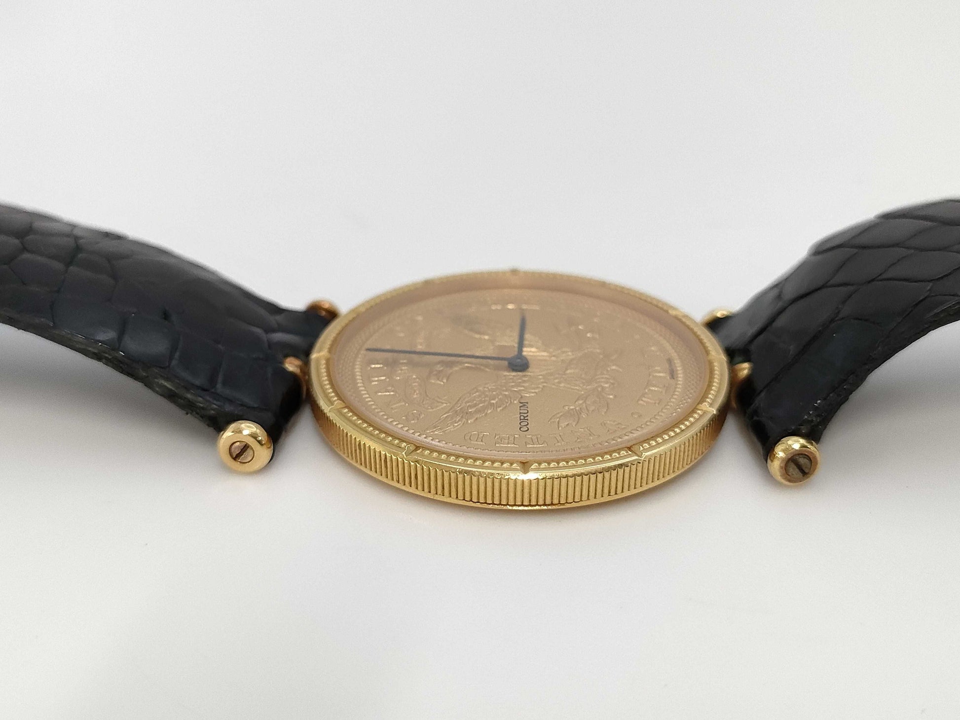 CORUM Coin Watch 1894 498668 Quartz K18 Boys' Wristwatch