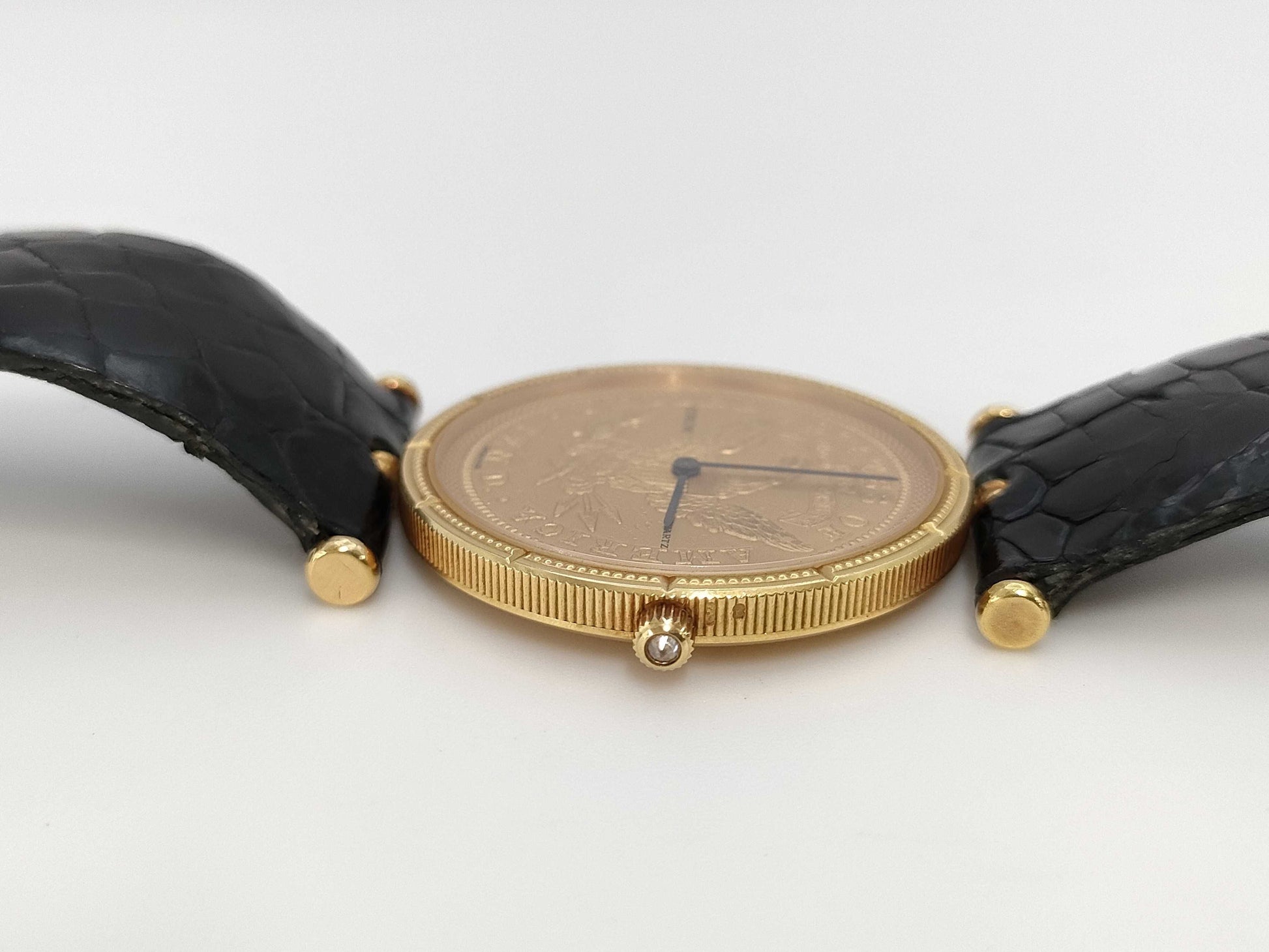 CORUM Coin Watch 1894 498668 Quartz K18 Boys' Wristwatch