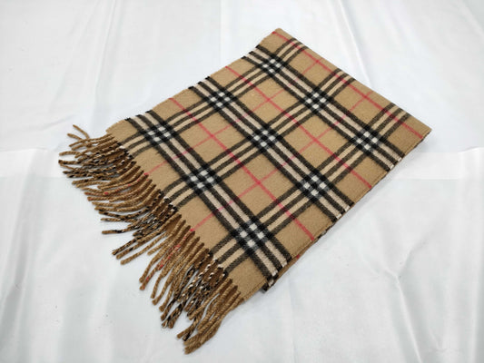Burberry Check Cashmere Scarf