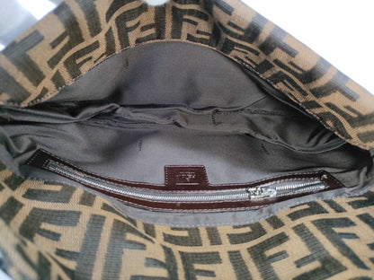 FENDI Zucca Mamma Shoulder Bag