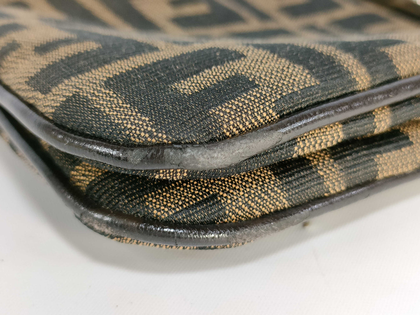 FENDI Zucca Mamma Shoulder Bag