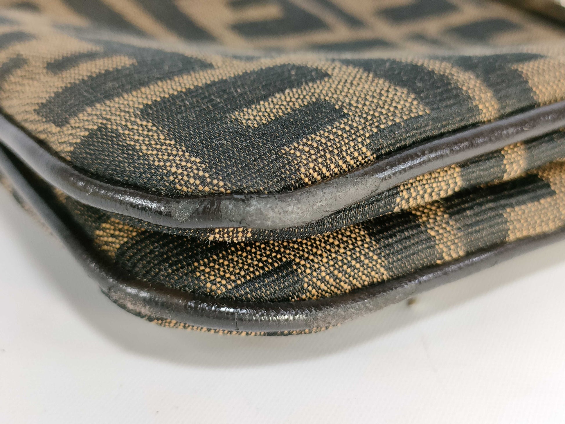 FENDI Zucca Mamma Shoulder Bag