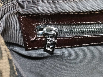 FENDI Zucca Mamma Shoulder Bag