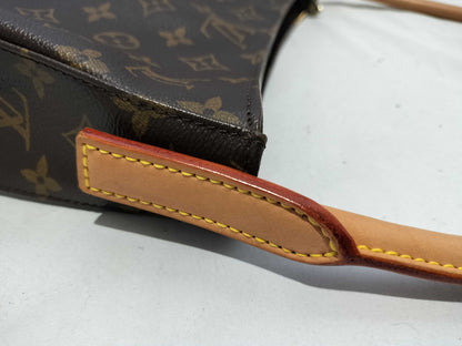 LOUIS VUITTON RFID Unverifiable DU1004 Monogram M51145 Looping GM Shoulder Bag