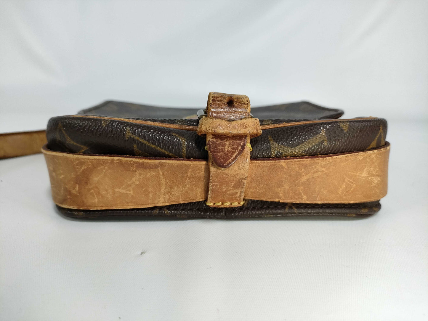 LOUIS VUITTON [Serial Number] RFID Unverified Monogram Mini Cartesiere Shoulder Bag