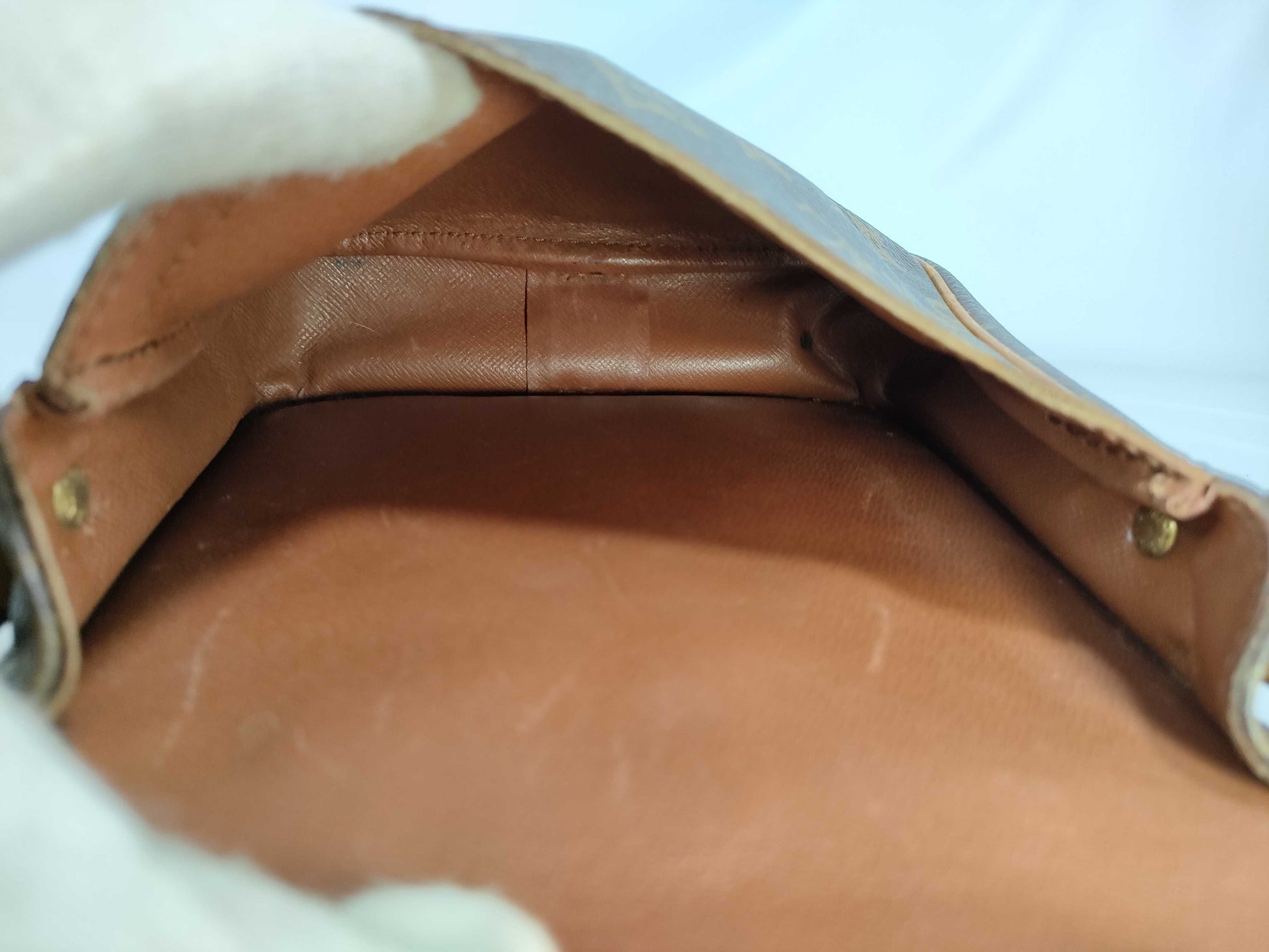 LOUIS VUITTON [Serial Number] RFID Unverified Monogram Mini Cartesiere Shoulder Bag