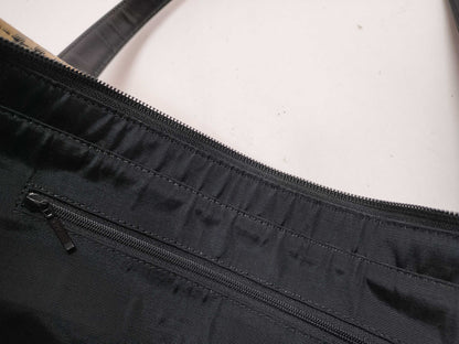 BURBERRY Nova Check Tote Bag with Stain