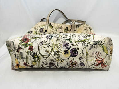 GUCCI Tote/Canvas/Leather Tote Bag
