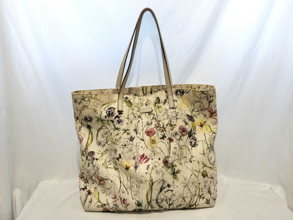 GUCCI Tote/Canvas/Leather Tote Bag