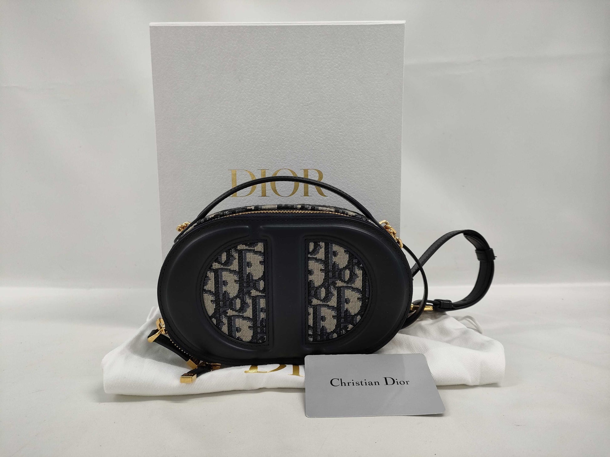 Dior CD Signature Oblique Shoulder Bag