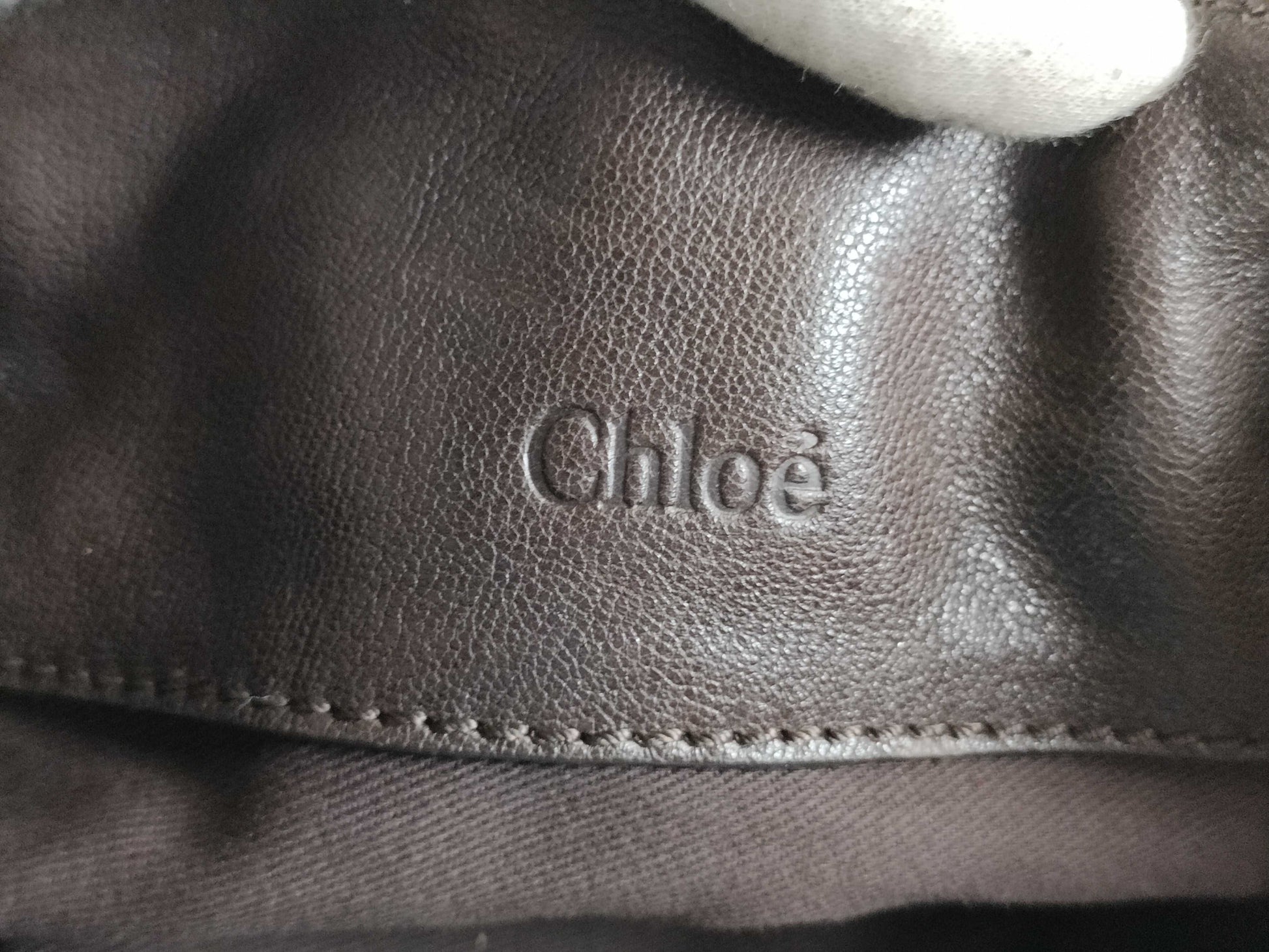 Chloe Kerala Leather Tote, Brown