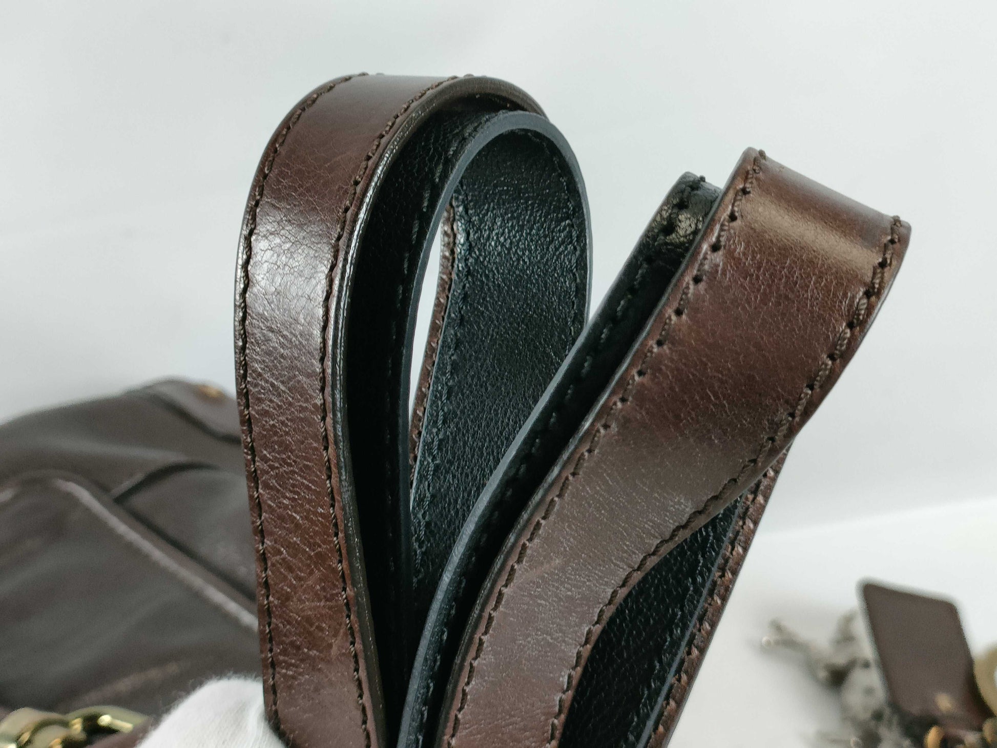 Chloe Kerala Leather Tote, Brown