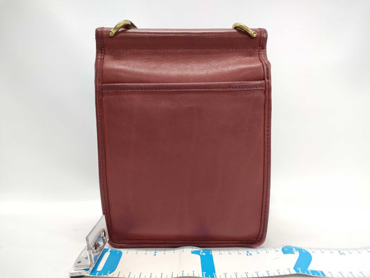 COACH Old Shoulder Bag, Red, 9930