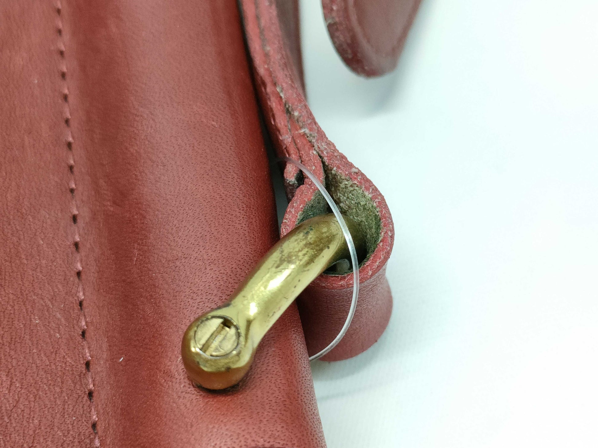 COACH Old Shoulder Bag, Red, 9930