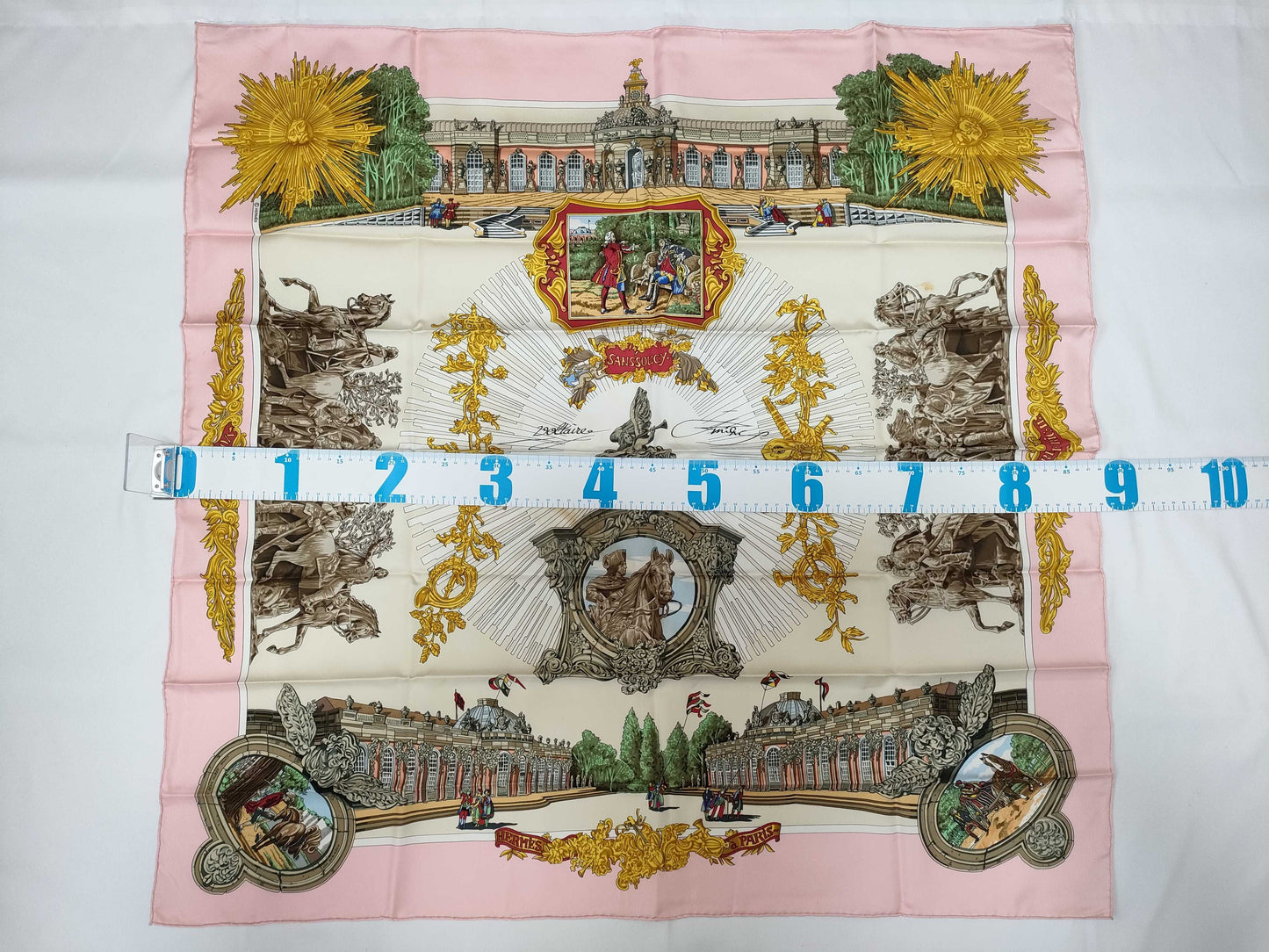 HERMES Carré 90 SANSSOUCY Sanssouci Palace Other Accessories