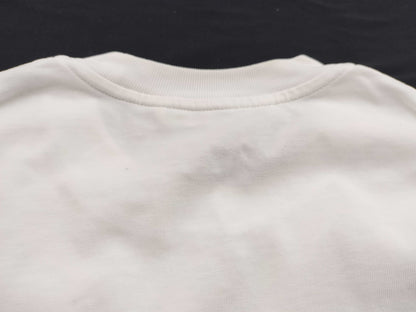MONCLER White T-shirt/Logo T-shirt