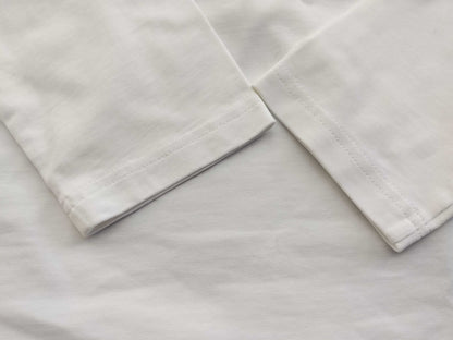 MONCLER White T-shirt/Logo T-shirt