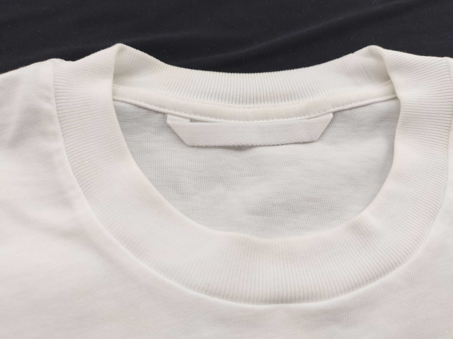 MONCLER White T-shirt/Logo T-shirt