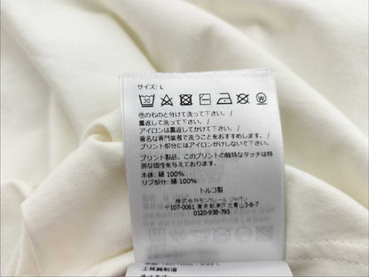 MONCLER White T-shirt/Logo T-shirt