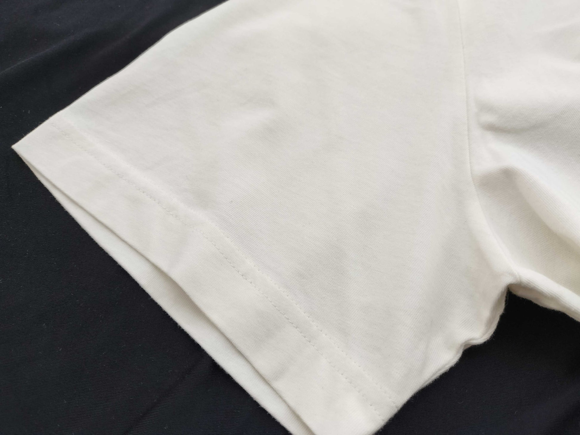 MONCLER White T-shirt/Logo T-shirt