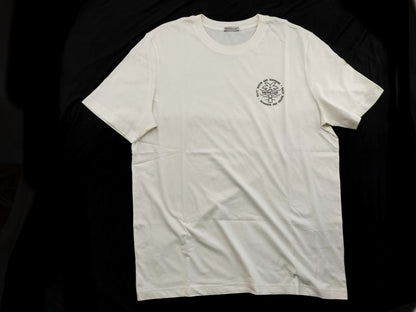 MONCLER White T-shirt/Logo T-shirt